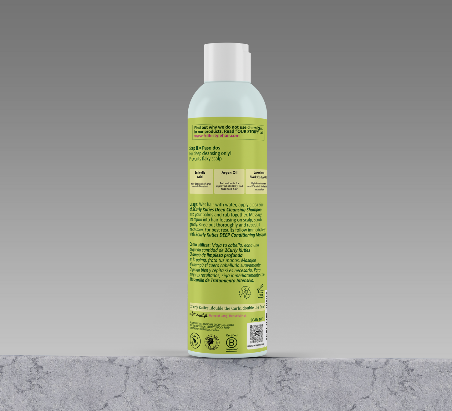 2CK DEEP Cleansing Shampoo